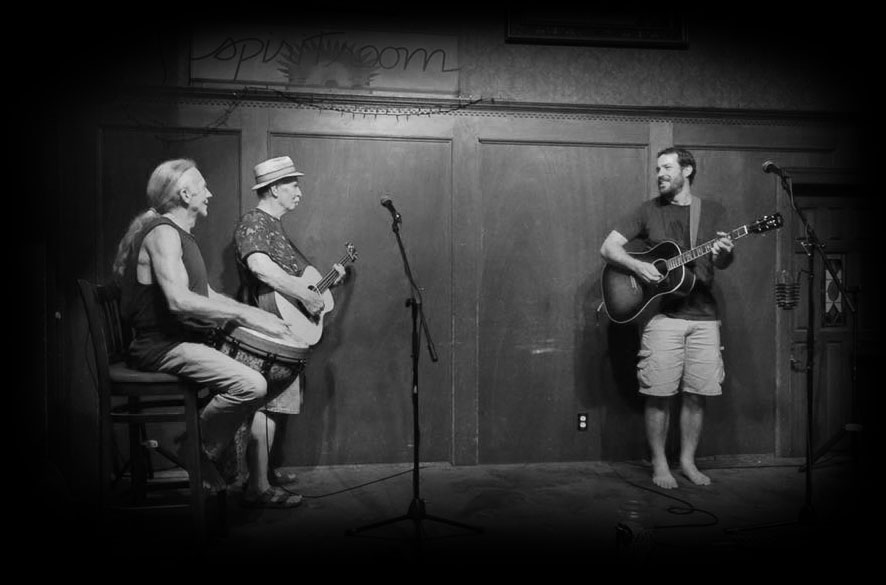 Dave playing with good friends